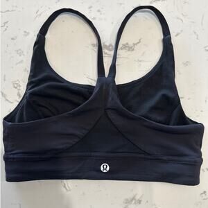 Lululemon Train Times Sports Bra, Black, Size 4, Like New